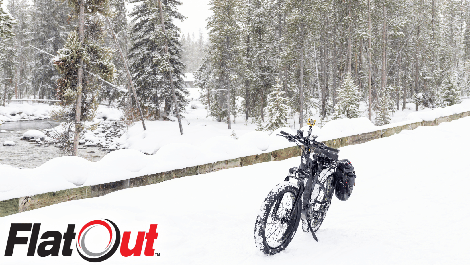 Bike in snow